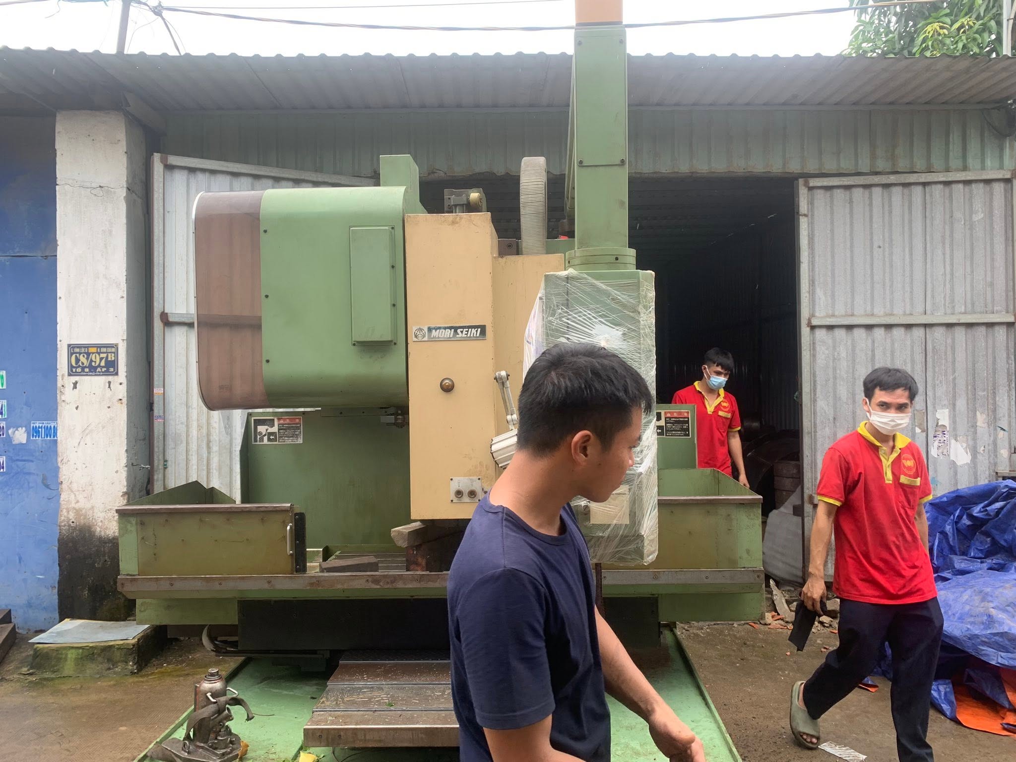 Trung tâm gia công Mori Seiki tại xưởng Thành Đức CNC