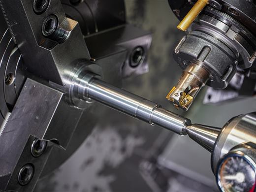 Tiện CNC chi tiết trục trên mâm cặp